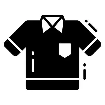 A visually appealing glyph illustration of hotel accommodation Stockillustratie