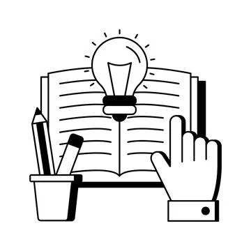 A visually appealing glyph illustration of hotel room comfort Stock Illustration
