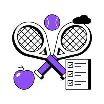 A visually appealing glyph illustration of hotel entertainment Stock Illustration