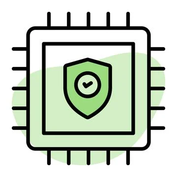 Visually appealing glyph sticker showing a rising smartphone trend chart Stock Illustration