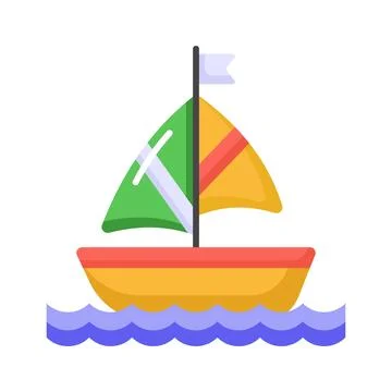 A visually appealing hand drawn icon representing sales funnel Stock Illustration