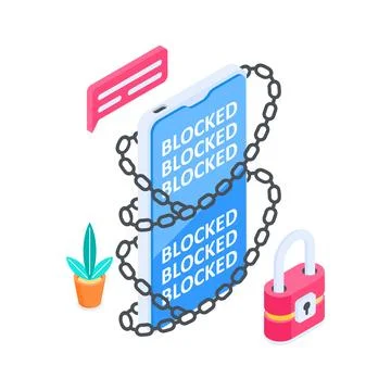 Visually appealing isometric illustration showing digital library with open Stock Illustration