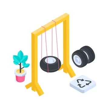 Visually appealing isometric illustration of smart wearable apparel with fitness Stock-Illustration
