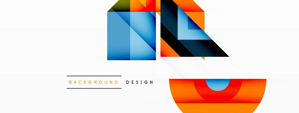 Visually captivating background design showcasing dynamic geometric lines Stock Illustration