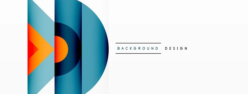 Visually captivating background design showcasing dynamic geometric lines Stock Illustration