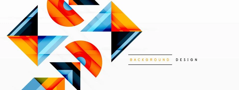 Visually captivating background design showcasing dynamic geometric lines Stockillustratie