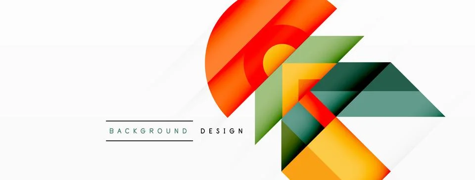 Visually captivating background design showcasing dynamic geometric lines Illustrazione stock