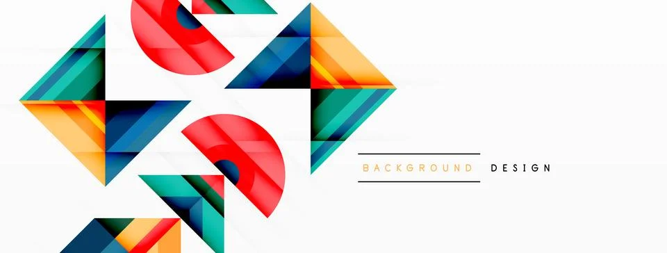 Visually captivating background design showcasing dynamic geometric lines Stock Illustration