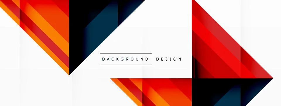 Visually captivating background design showcasing dynamic geometric lines Stockillustratie