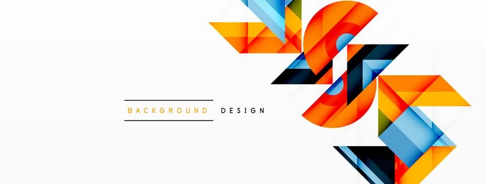 Visually captivating background design showcasing dynamic geometric lines Stock Illustration