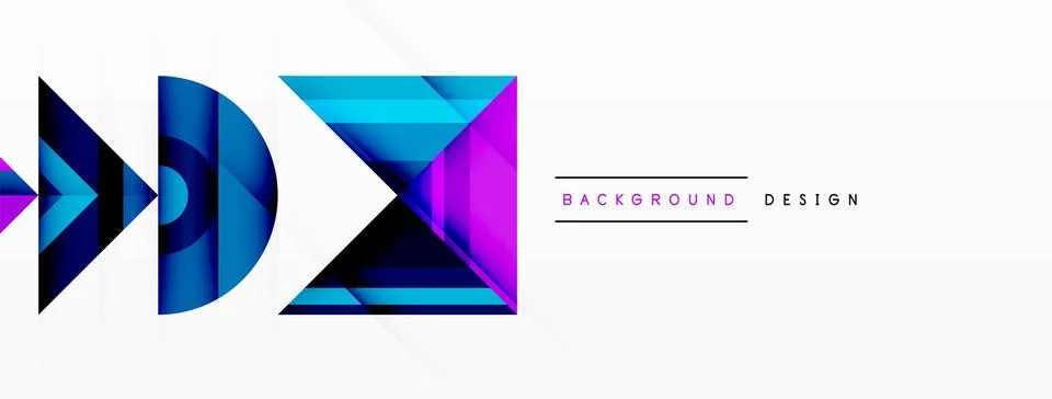 Visually captivating background design showcasing dynamic geometric lines Stock Illustration