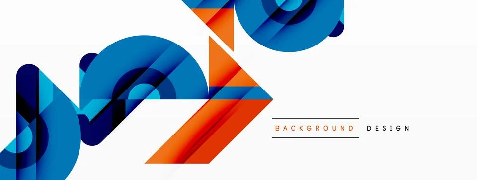 Visually captivating background design showcasing dynamic geometric lines Stock Illustration