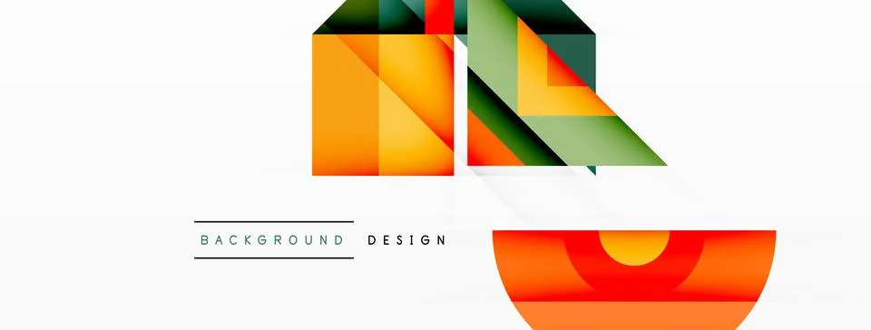Visually captivating background design showcasing dynamic geometric lines Stock Illustration