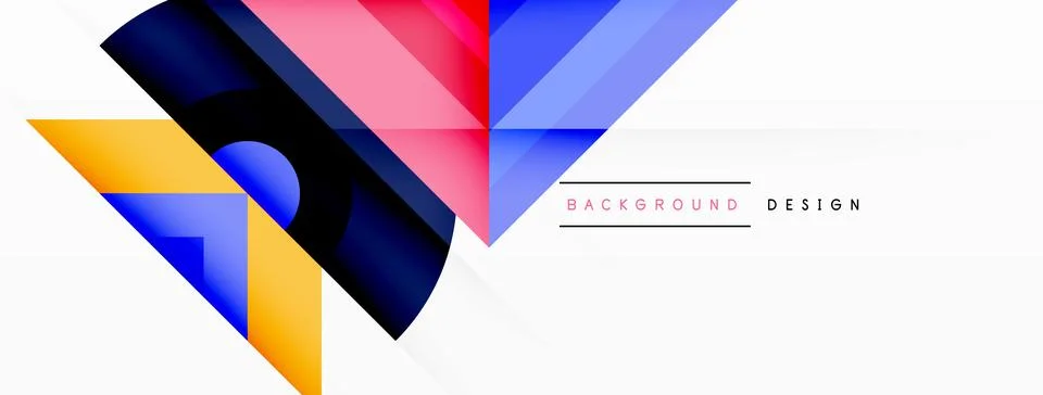 Visually captivating background design showcasing dynamic geometric lines Illustrazione stock