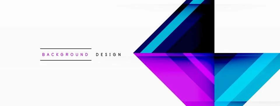 Visually captivating background design showcasing dynamic geometric lines Stockillustratie