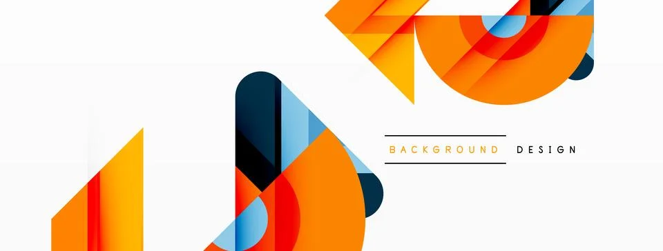 Visually captivating background design showcasing dynamic geometric lines Stock Illustration