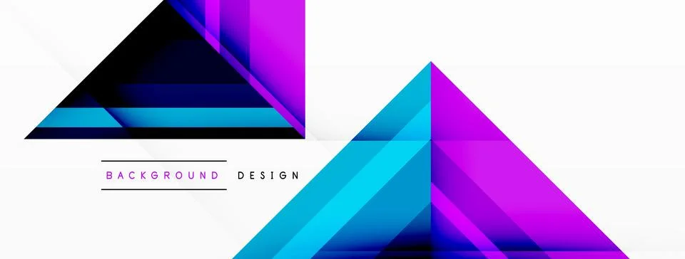 Visually captivating background design showcasing dynamic geometric lines Stock Illustration