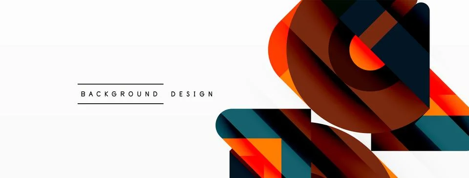 Visually captivating background design showcasing dynamic geometric lines Illustrazione stock