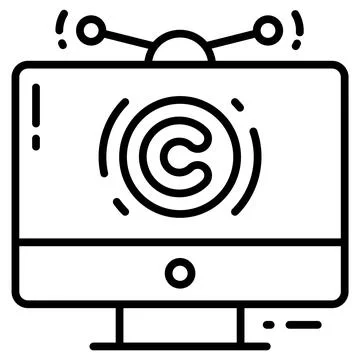 A visually engaging glyph illustration of body measurement. Stock Illustration