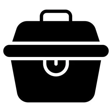A visually engaging hand drawn icon of 3d cube structure Illustrazione stock