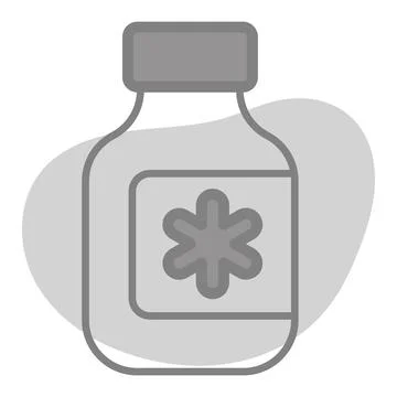 A visually engaging hand drawn icon of 3d cube structure Stock Illustration