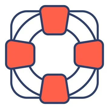 A visually engaging hand drawn icon of 3d cube structure Illustrazione stock