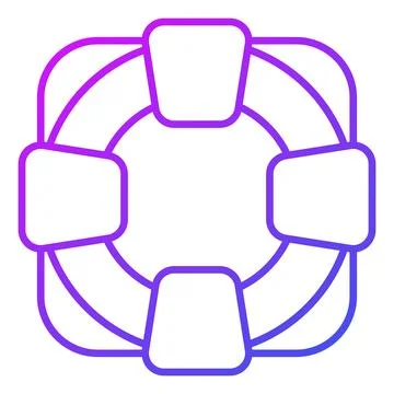 A visually engaging hand drawn icon of 3d cube structure Stock Illustration
