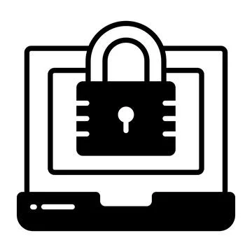 A visually engaging hand drawn icon of 3d cube structure Stock Illustration