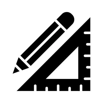 A visually engaging hand drawn icon of 3d cube structure Stock Illustration