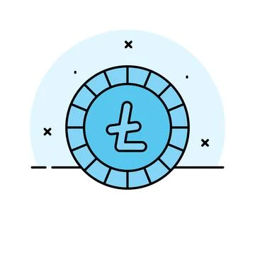 A visually engaging hand drawn icon of 3d cube structure Stock Illustration