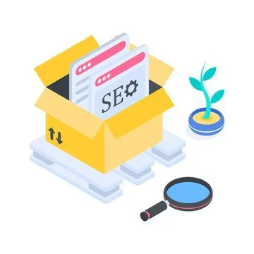 Visually engaging isometric illustration of live lecture for modern digital Stock Illustration
