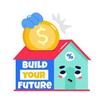 Visually engaging isometric illustration representing a professional website Stock Illustration