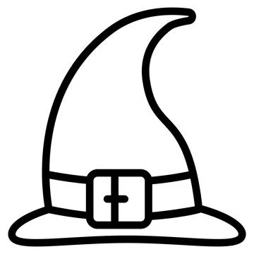 A visually engaging outline sticker of celebration face, ready for premium use イラスト素材