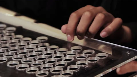 Visually Impaired Student Exploring a Tactile Keyboard in Computer Class - 4K Stock-Footage 170513705