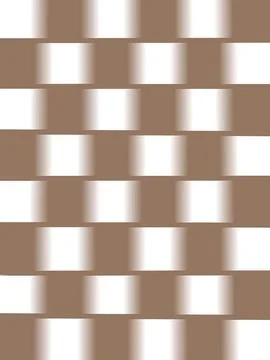 A visually interesting abstract design featuring a repeating brown and white Stock Illustration
