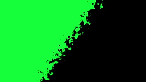 A visually striking abstract image featuring a contrasting split between a Stock Footage 282332933