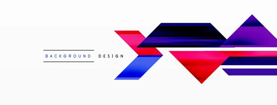Visually striking background design featuring dynamic geometric lines and arrows 스톡 일러스트