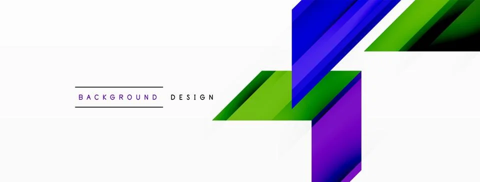 Visually striking background design featuring dynamic geometric lines and arrows Illustrazione stock