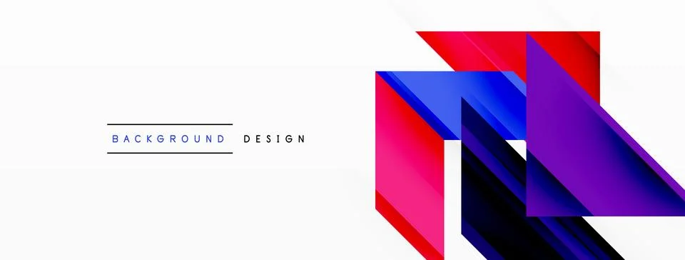 Visually striking background design featuring dynamic geometric lines and arrows Illustrazione stock