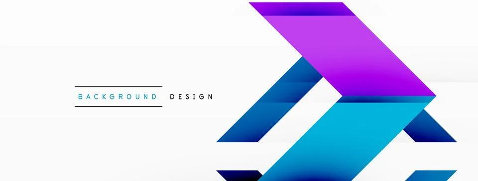 Visually striking background design featuring dynamic geometric lines and arrows Illustrazione stock
