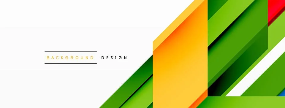 Visually striking background design featuring dynamic geometric lines and arrows Stock Illustration