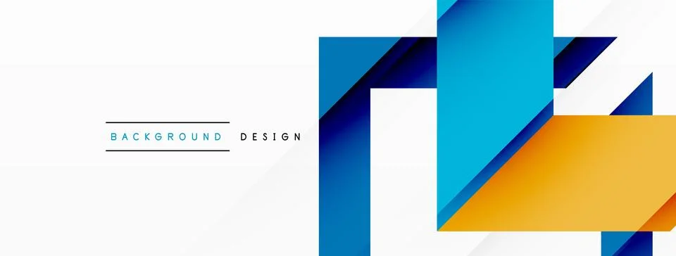 Visually striking background design featuring dynamic geometric lines and arrows Stock-Illustration