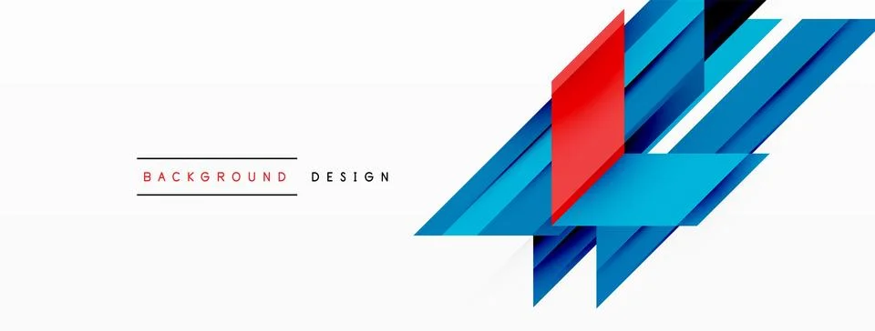 Visually striking background design featuring dynamic geometric lines and arrows Stock Illustration