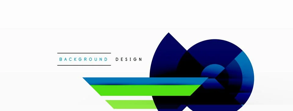 Visually striking background design featuring dynamic geometric lines and arrows Illustrazione stock