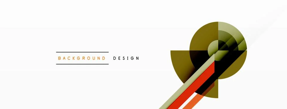 Visually striking background design featuring dynamic geometric lines and arrows Stock Illustration