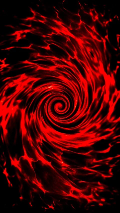 A visually striking red swirling display. Stock Footage 320842652