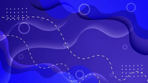 A visually stunning blend of gradients and curvy geometric patterns seamless 4k Stock Footage 295096937