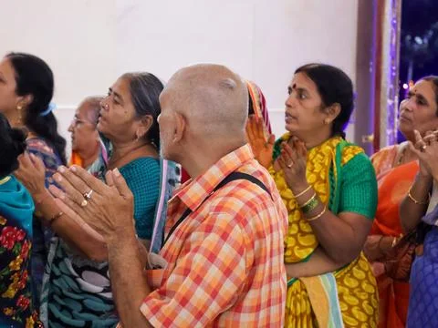 Visuals of Laxmi Narayan temple of India Stock Photos