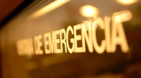 Visuals for vjs. emergency windows on barcelona trains Stock Footage 12420694