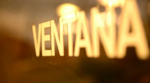 Visuals for vjs. emergency windows on barcelona trains (Ventana) 스톡 동영상 12422439
